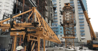 Демонтаж башенного крана в Фрязино - услуги по демонтажу от Сварной-Фрз от 1524 руб.